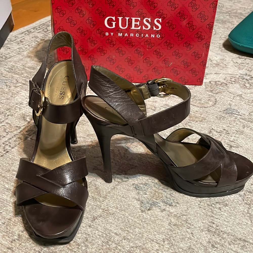 Guess Brown Heels